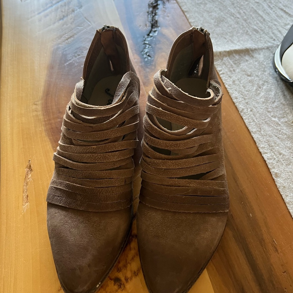 Free People Strappy Women's Booties/Shoes